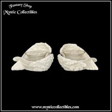 Candle Holders Angel Wings (Set of 2) (Angels)