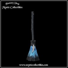 WI-FG014 Figurine Positive Energy Broomstick Angel Wing