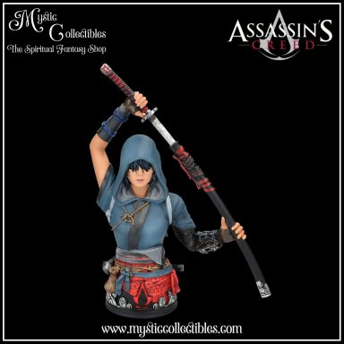 Beeld Assassin's Creed Shadows Naoe Bust 30.7cm - Assassin's Creed Collectie - Nemesis Now