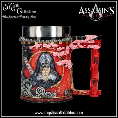 Kroes Assassin's Creed Shadows Tankard 14.5cm - Assassin's Creed Collectie - Nemesis Now