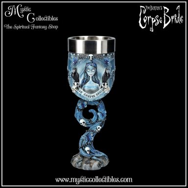 Kelk Corpse Bride Emily Goblet 20.6cm - The Corpse Bride Collectie - Nemesis Now