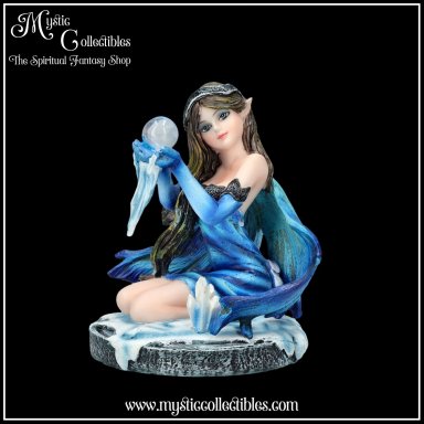 Beeldje Crystal Fairy Azura 8.3cm - Crystal Fairy Collectie - Nemesis Now (Fee - Feeën)