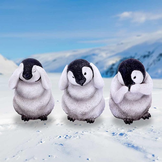 an-fg012-5-figurines-three-wise-penguins