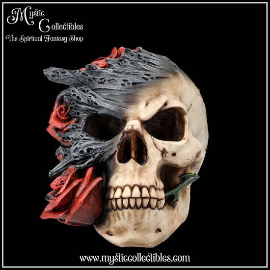sk-sch059-2-skull-figurine-soul-rose