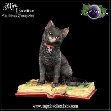 Beeldje Eclipse 12cm - Cats Of The Coven Collectie - Nemesis Now (Kat - Katten)