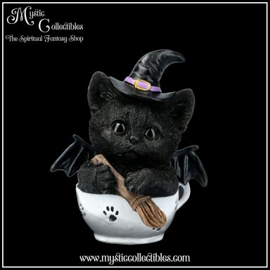 Beeldje Kit-tea 11.5cm - Nemesis Now (Kat - Katten)