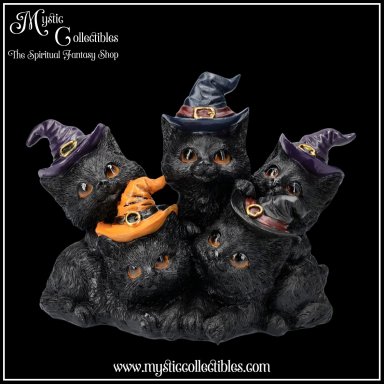 Beeld Familiar Friends 18cm - Nemesis Now (Kat - Katten)