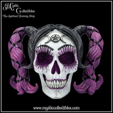 Schedel Beeld Drop Dead Gorgeous - Myths and Magic 20.5cm Skull Figurine - Drop Dead Gorgeous Collectie - Nemesis Now (Skull - Schedels - Skulls)