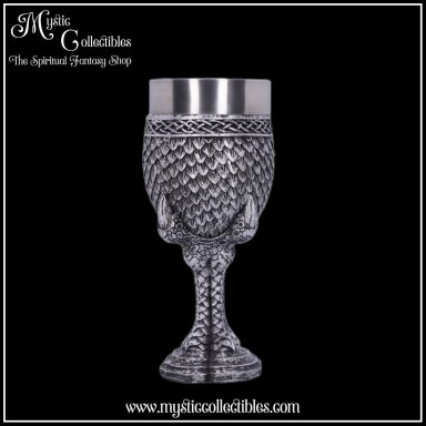 Kelk Grey Scale Goblet 16.7cm - Nemesis Now (Draak - Draken)