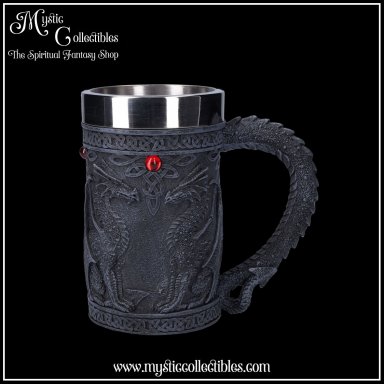 Kroes Black Wing Tankard 16cm - Nemesis Now (Draak - Draken)