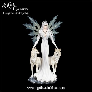 Beeld Fairy Aura Small 24cm - Nemesis Now (Fee - Wolf - Feeën - Wolven)