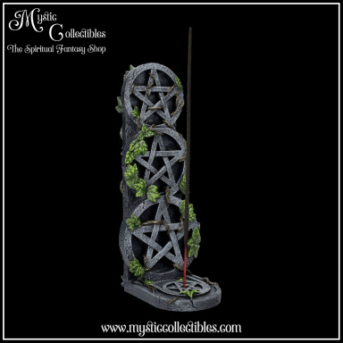 Wierookbrander Aged Pentagram Incense Burner - Ivy Collectie - Nemesis Now