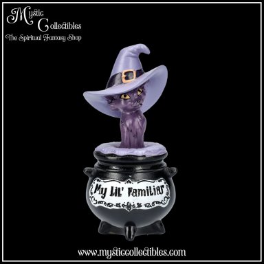 Beeldje Shadow 10.5cm - My Lil Familar Collectie - Nemesis Now (Kat - Katten)