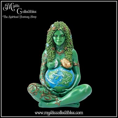 Beeld Mother Earth Art Figurine Painted 17.5cm (Small) - Nemesis Now