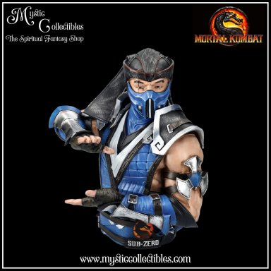 Beeld Mortal Kombat Sub-Zero Bust 29cm - Mortal Kombat Collectie - Nemesis Now