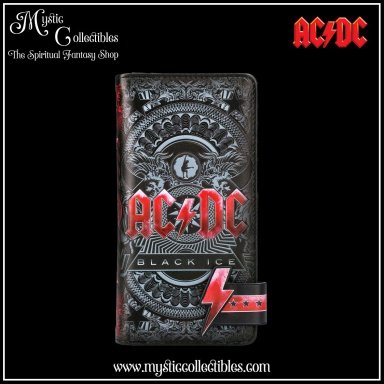 Portefeuille - Portemonnee ACDC Black Ice Embossed Purse 18.5cm - AC/DC Collectie - Nemesis Now