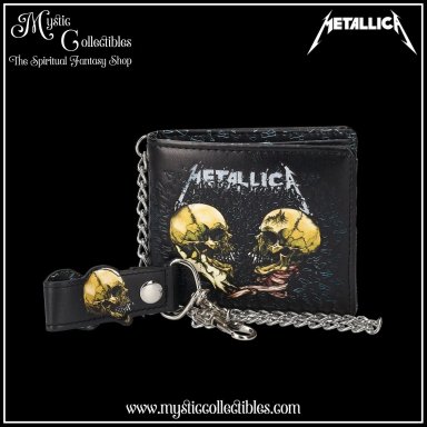 Portefeuille - Portemonnee met Ketting Sad But True - Metallica Collectie - Nemesis Now