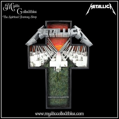 Wanddecoratie Master of Puppets Wall Plaque 31.5cm - Metallica Collectie - Nemesis Now