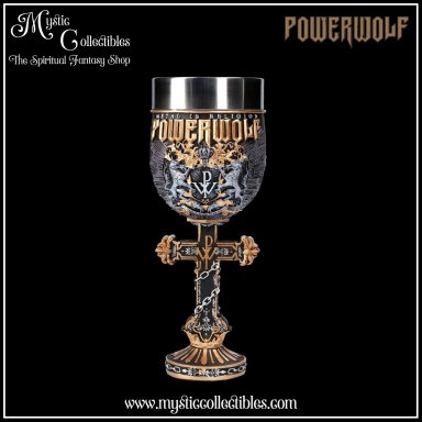 Kelk Powerwolf Metal is Religion Goblet 22.5cm - Powerwolf Collectie - Nemesis Now