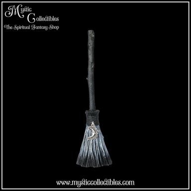 Beeld Positive Energy Broomstick Moon 20cm - Positive Energy Broomsticks Collectie - Nemesis Now