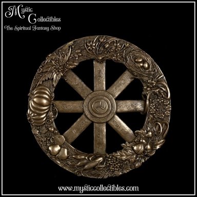 Wanddecoratie Wheel Of The Year Plaque 25cm - Nemesis Now