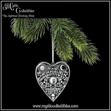 Hangdecoratie Spirit Board Planchette Hanging Ornament 8.5cm - Spirit Board Design Collectie - Nemesis Now