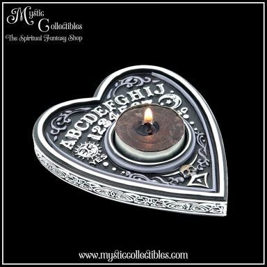 Kaarshouder Spirit Board Tea Light Holder 9.5cm - Spirit Board Design Collectie - Nemesis Now