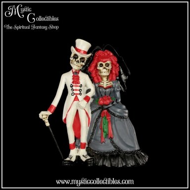 Beeldje Forever By Your Side 14cm - Nemesis Now (Skelet - Skeletten)