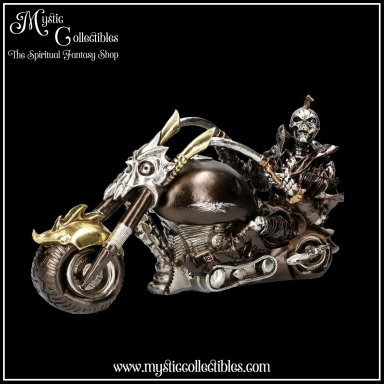 Steampunk Beeld Wheels of Steel 29cm - Nemesis Now (Skelet - Skeletten)