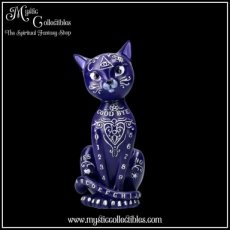 Beeld Mystic Kitty Purple 26cm (Kat - Ouija - Katten)