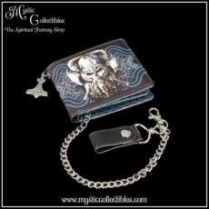 DA-AC001 Portefeuille - Portemonnee Danegeld Wallet - Danegeld Viking Collectie - Nemesis Now (Schedel - Skull - Vikings - Schedels - Skulls)