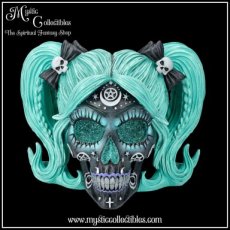 DDG-FG002 Schedel Beeld Drop Dead Gorgeous - Cute and Cosmic 19.5cm Skull Figurine - Drop Dead Gorgeous Collectie - Nemesis Now (Skull - Schedels - Skulls)