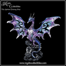 DR-FG003 Beeld Blue Dragon Protector 20.5cm - Nemesis Now
