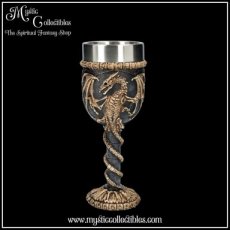 DR-GB008 Kelk Dragon Remains Goblet 19cm - Nemesis Now (Draak - Draken)