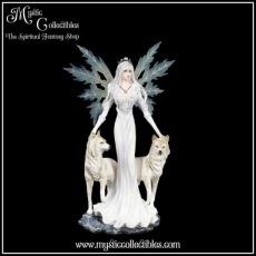 EF-FGM019 Beeld Fairy Aura Small 24cm - Nemesis Now (Fee - Wolf - Feeën - Wolven)