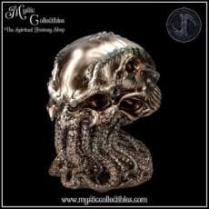 Beeld Cthulhu Skull Bronze - James Ryman (Schedel - Skulls - Schedels)