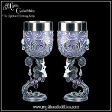 ML-GB005 Kelken Deaths Desire Goblets (Set van 2) Mystic Love Collectie - Nemesis Now (Schedel - Skulls - Schedels - Skulls)