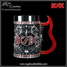 MU-ACDC008 Kroes ACDC Back in Black Tankard 16cm - AC/DC Collectie - Nemesis Now