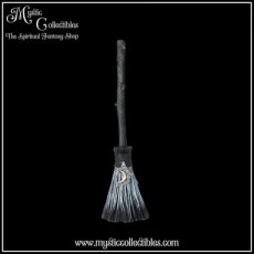 PB-FG003 Beeld Positive Energy Broomstick Moon 20cm - Positive Energy Broomsticks Collectie - Nemesis Now