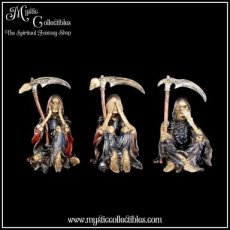 RP-FG003 Beeldjes Something Wicked 9.5cm - Nemesis Now (Horen - Zien - Zwijgen) (Reapers)