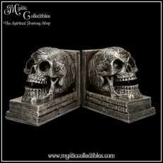 SK-BS001 Boekensteunen Celtic Tale Bookends - Nemesis Now (Schedels - Skulls)