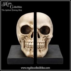 SK-BS002 Boekensteunen Final Chapter Bookends 13.5cm - Nemesis Now (Schedels - Skulls)