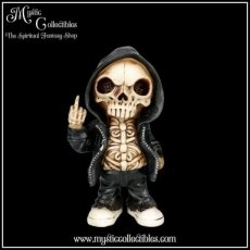 SK-FG005 Beeld Flip the Bird 25cm - Nemesis Now (Skeletten)