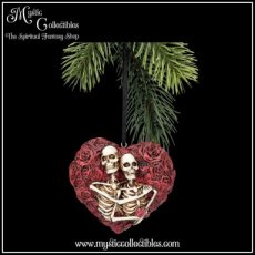 Hangdecoratie Love Everlasting 7.8cm - Nemesis Now (Skelet - Skeletten)