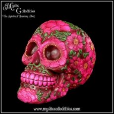 Schedel Beeld - Sugar Blossom Skull (Day Of The Dead - Skull - Schedels - Skulls)