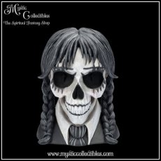SK-SCH041 Schedel Beeld Dark Glare 16cm - Nemesis Now (Schedels - Skulls)