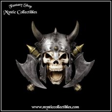Wanddecoratie Valhalla's Vengeance (Skull - Schedel - Viking - Skulls - Schedels)