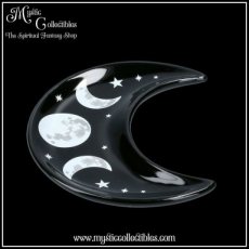 TM-BX001 Schaaltje Crescent Moon Trinket Dish 12cm - Something Different (Triple Moon)