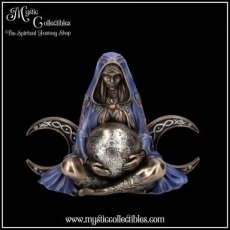 TM-FG004 Beeldje Triple Moon Goddess Art Figurine (Mini) 8.5cm - Nemesis Now