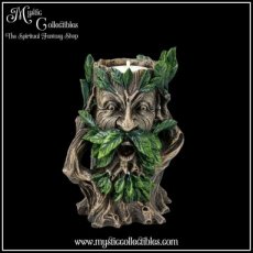 TS-KH001 Kaarshouder Wildwood Tealight Holder 12cm - Nemesis Now (Green Man - Tree Spirits)